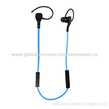 Stereo wireless Bluetooth headset with earhookNew